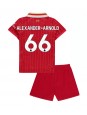 Liverpool Alexander-Arnold #66 Domácí dres pro děti 2024-25 Krátký Rukáv (+ trenýrky)